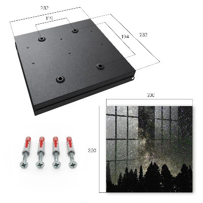 Key cabinet Starry sky