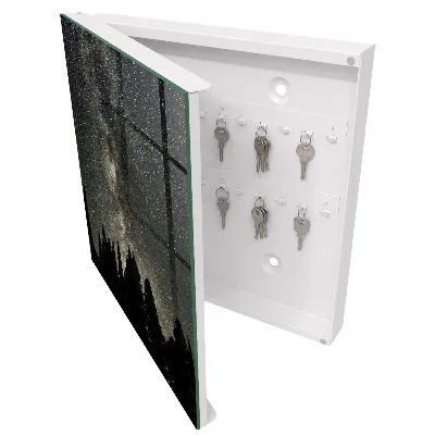 Key cabinet Starry sky