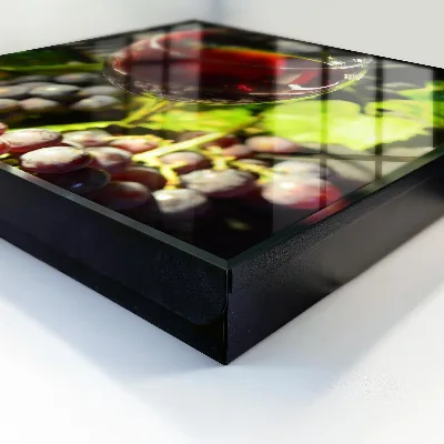 Key box for wall Grapes and wine