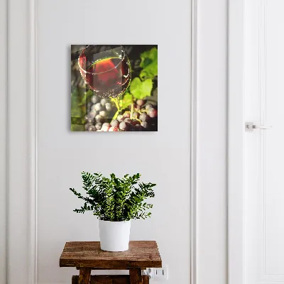 Key box for wall Grapes and wine