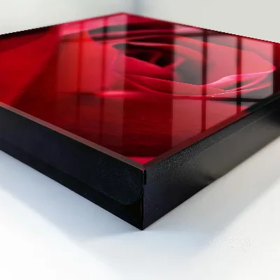 Wall mounted key box Rose close-up