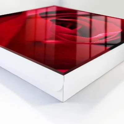 Wall mounted key box Rose close-up
