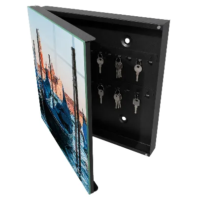 Key cabinet Italian landscape