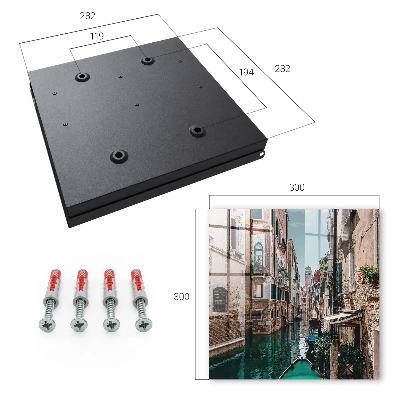 Key box for wall Venetian canal