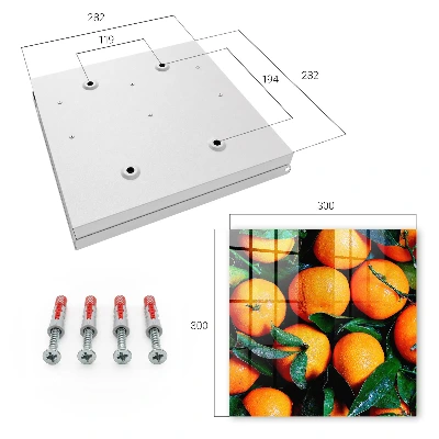 Key box for wall Fresh fruit