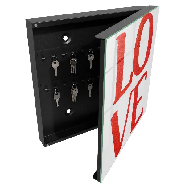 Key cabinet Red love