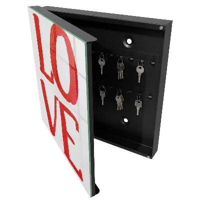 Key cabinet Red love
