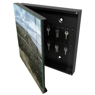 Wall mounted key box Green hills