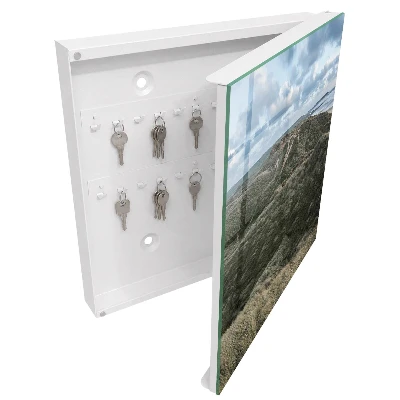 Wall mounted key box Green hills
