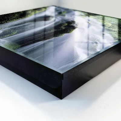 Wall mounted key box Green waterfall