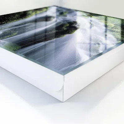Wall mounted key box Green waterfall