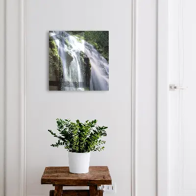 Wall mounted key box Green waterfall