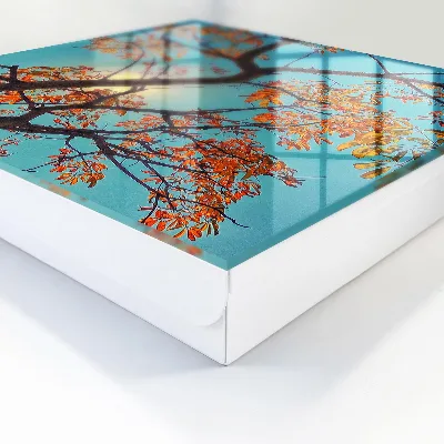 Key cabinet Autumn tree