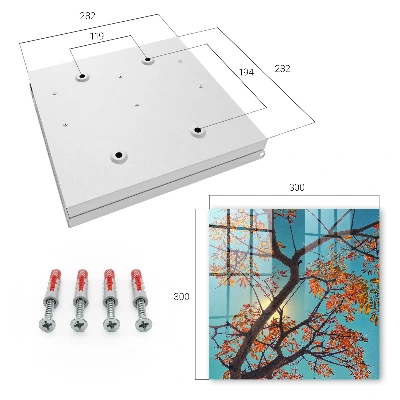 Key cabinet Autumn tree