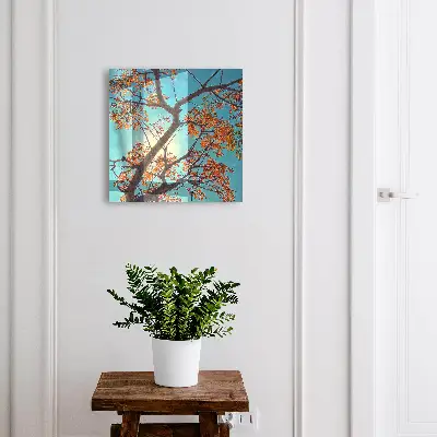Key cabinet Autumn tree