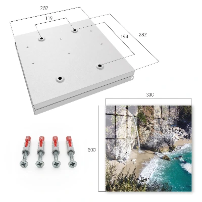 Key box for wall Coast of beauty