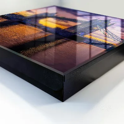 Wall mounted key box Magical view