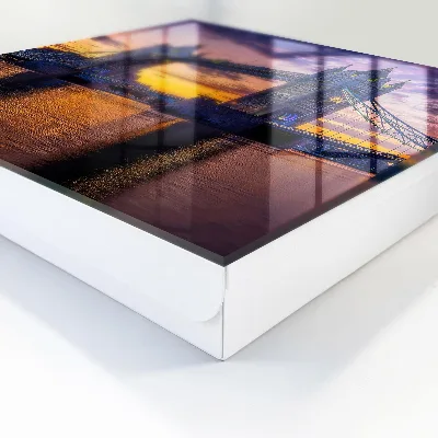 Wall mounted key box Magical view