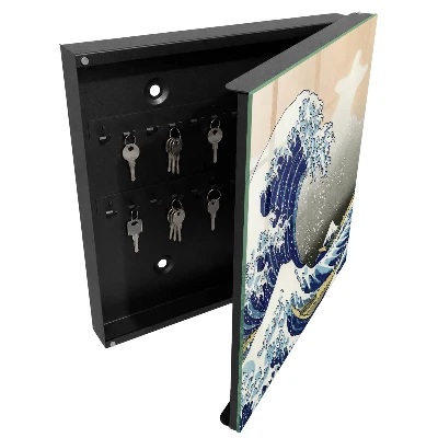 Key cabinet Great Wave
