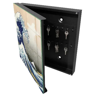 Key cabinet Great Wave