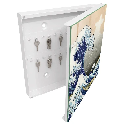 Key cabinet Great Wave