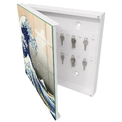 Key cabinet Great Wave
