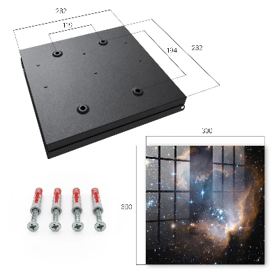 Key box for wall Stellar nebula