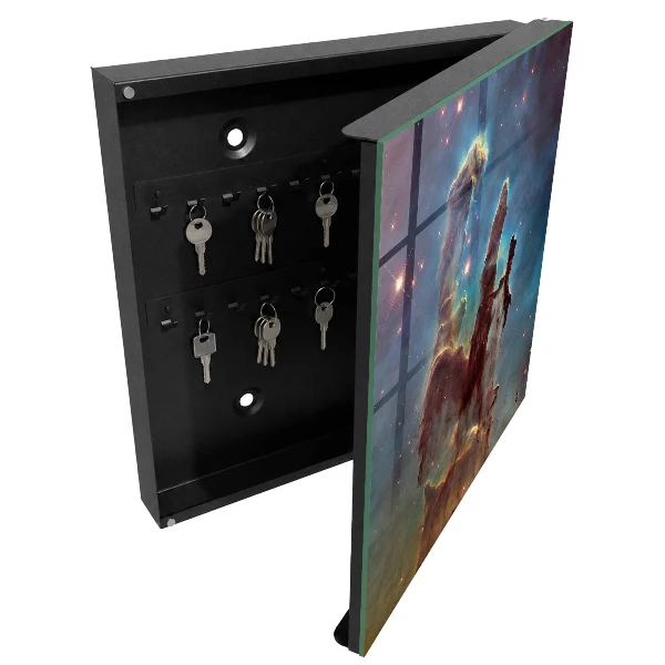 Wall mounted key box Cosmic vision