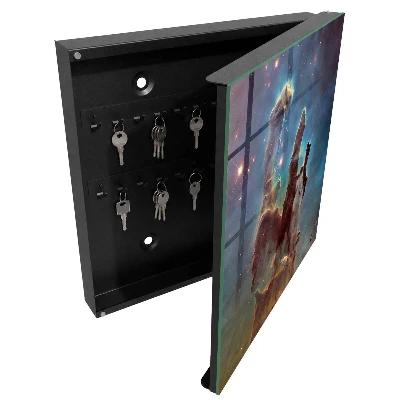 Wall mounted key box Cosmic vision