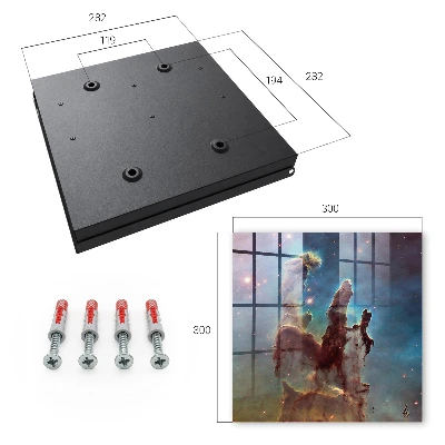 Wall mounted key box Cosmic vision