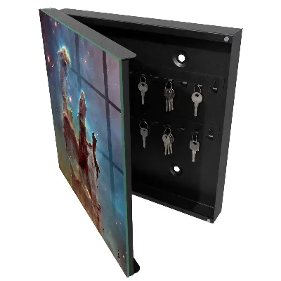 Wall mounted key box Cosmic vision