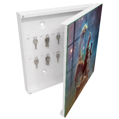 Wall mounted key box Cosmic vision