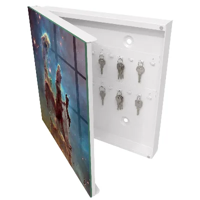 Wall mounted key box Cosmic vision