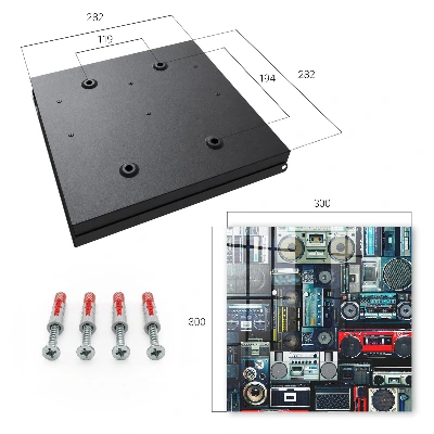 Key box for wall Musical passion