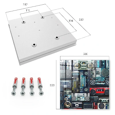 Key box for wall Musical passion