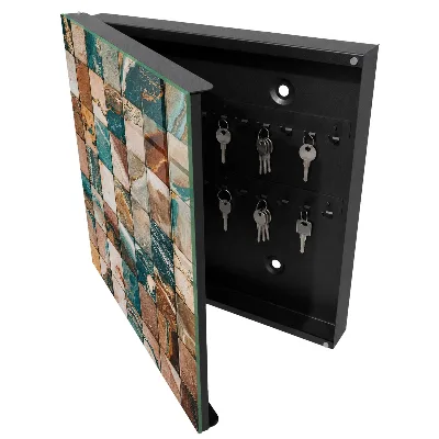 Key cabinet Tonal mosaic