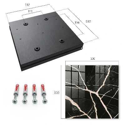 Key box for wall Dynamic structure