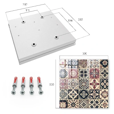 Wall mounted key box Classic patterns