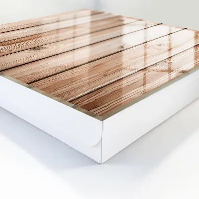 Key box for wall Wooden planks