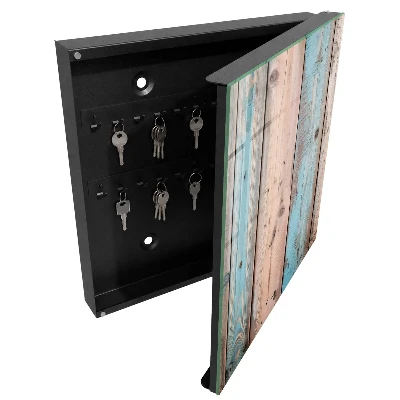 Key box for wall Pastel wood