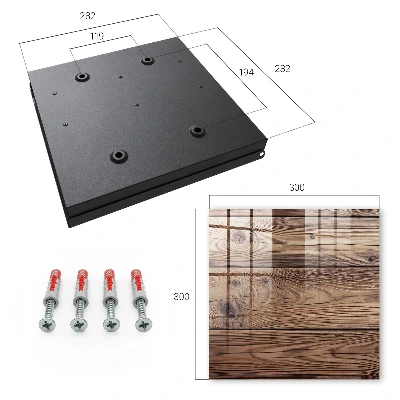 Key cabinet Wood pattern