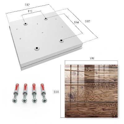 Key cabinet Wood pattern