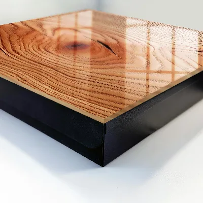 Wall mounted key box Wood grain
