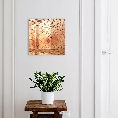 Wall mounted key box Wood grain