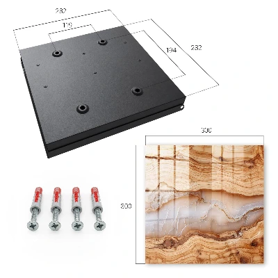 Key cabinet Wood pattern