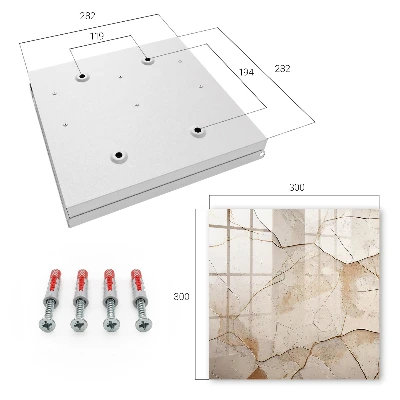 Wall mounted key box Subtle earth