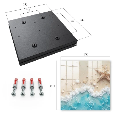 Key box for wall Summer beach