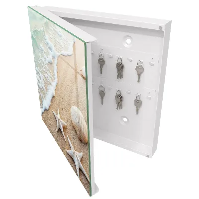 Wall mounted key box Paradise beach