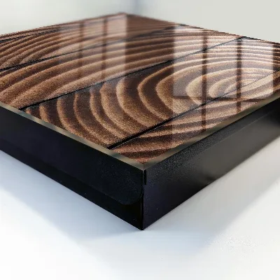 Key box for wall Wood waves