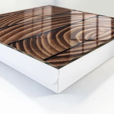 Key box for wall Wood waves